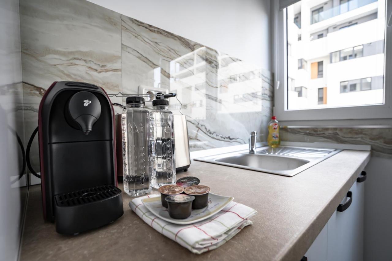 Studio De Lux Nou Aproape De Centrul Orasului Appartamento Bucarest